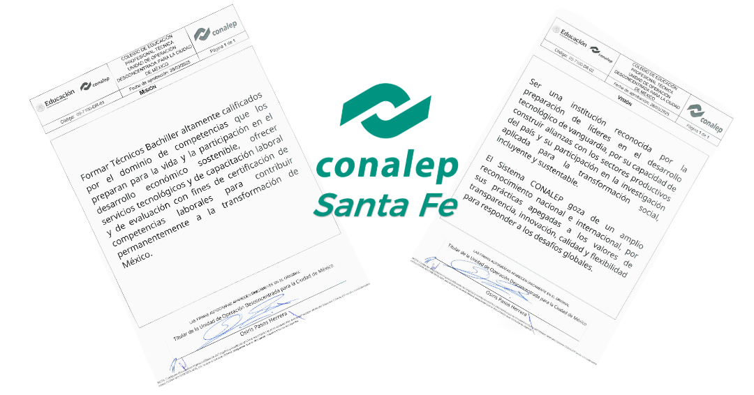 Misión y Visión Plantel Santa Fe | Plantel Santa Fe